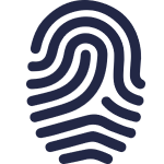 icon of a fingerprint