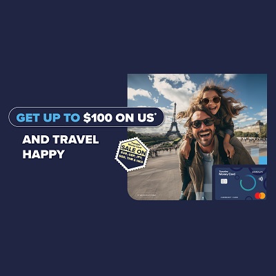 Travelex dollars on us! promotion