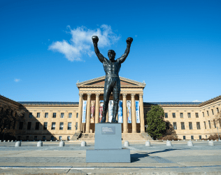 Rocky Balboa statue